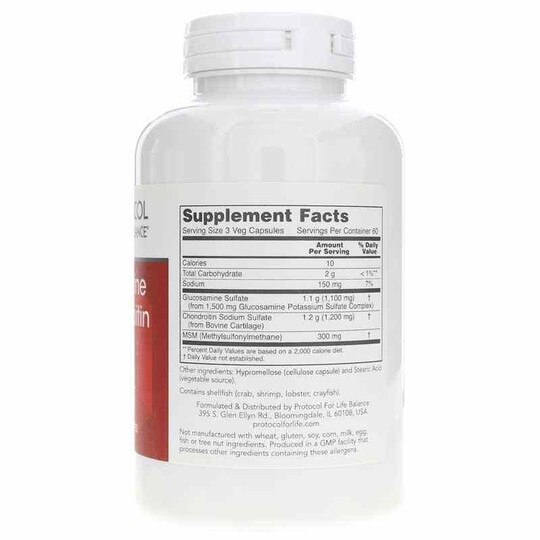 Glucosamine & Chondroitin with MSM, PFLB